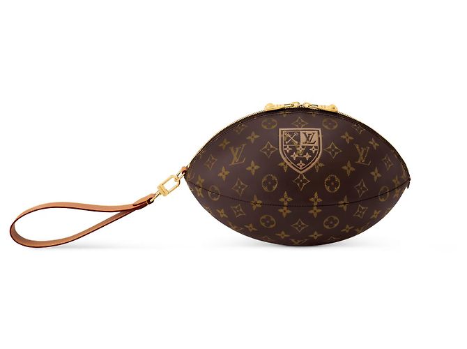 Pochette Rugby Louis Vuitton Monogram Marron