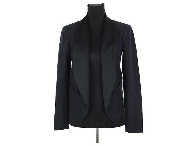 Isabel Marant Giacca in cotone nera Nero