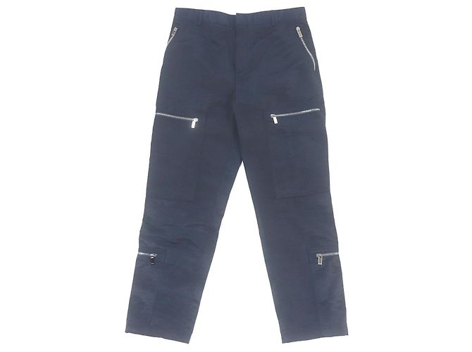 Dior 183C174A5111 Nylon Pants Blue