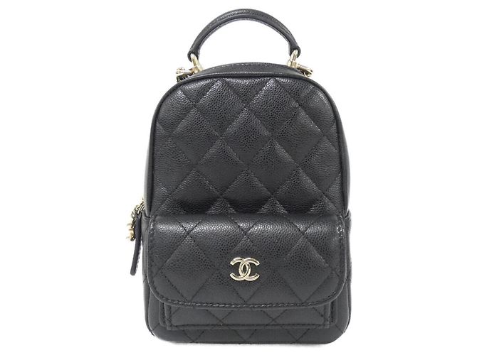 Chanel Timeless Classic Line AP3753 Backpack Black