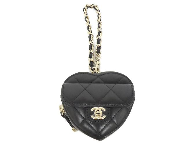 Charm per borsa Chanel AP4838 Nero