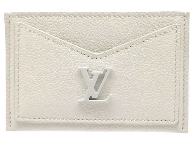 Tarjetero Lockme de Louis Vuitton Blanco