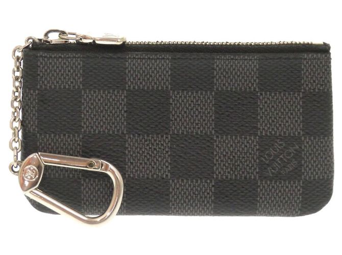 Louis Vuitton Damier Graphite Coin Purse Black Damier ebene