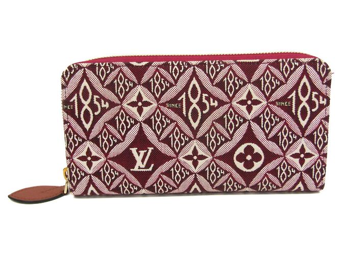Cartera Zippy Monogram Flower Louis Vuitton Burdeos