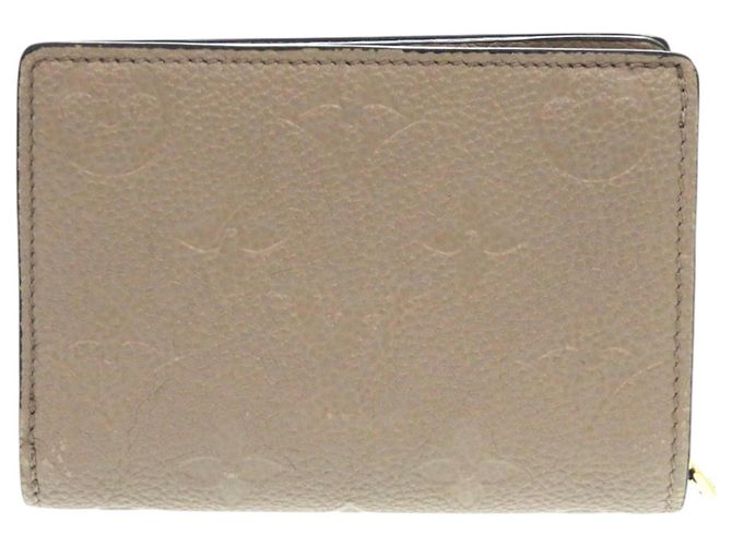 Louis Vuitton Monogram Empreinte braune Geldbörse
