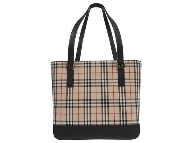 Bolso Tote Burberry Nova Check en beige