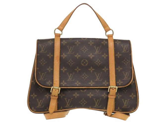 Sac à dos Monogram Marrel Ado Louis Vuitton Marron Monogramme