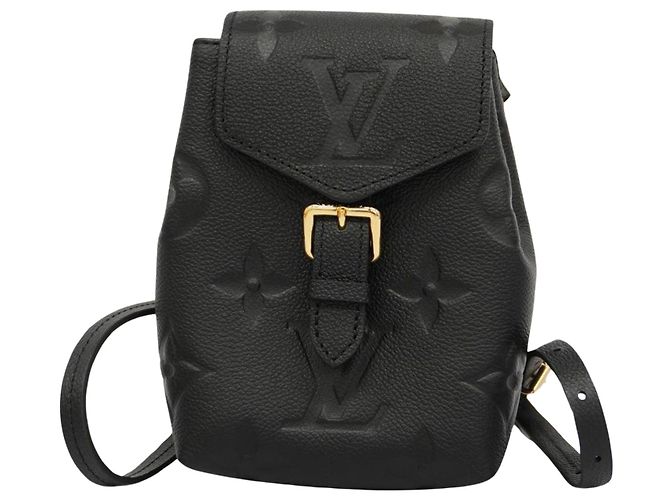 Louis Vuitton Tiny Backpack Monogram Empreinte Giant Black