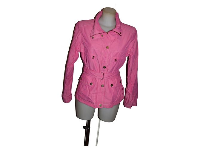 Giacca impermeabile Max Mara rosa taglia 40 IT
