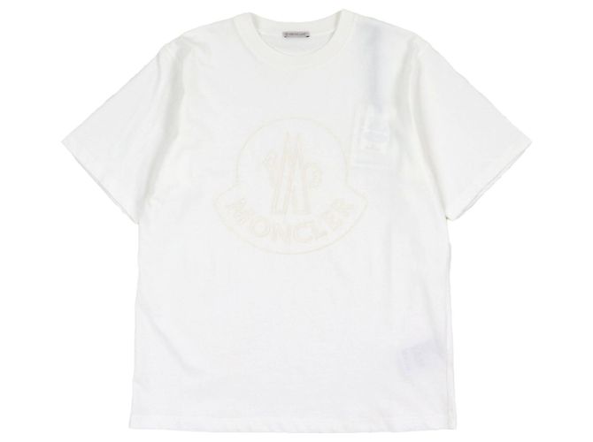 Camiseta Moncler em algodão Branco