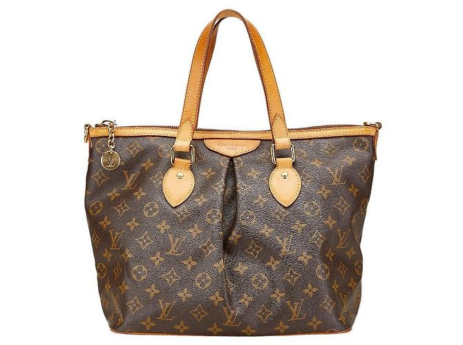 Bolsa de mão Monogram Palermo PM da Louis Vuitton Marrom
