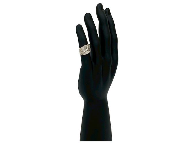 Ring Hermès Anello Cheval HERMES Argento 