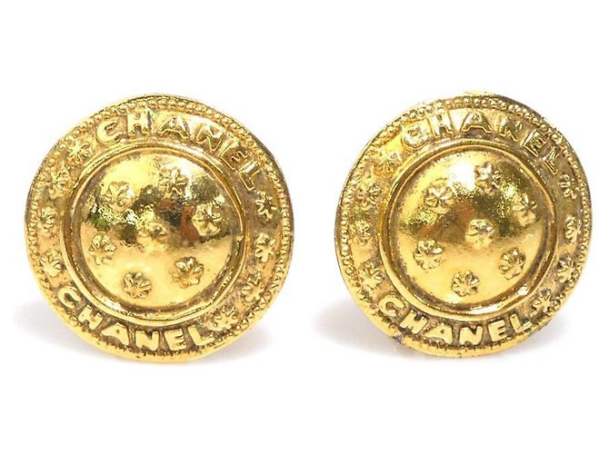 Orecchini a clip in oro Chanel per donne D'oro