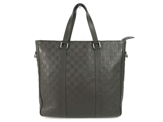 Bolsa Tote Tadao PM Damier Infini da Louis Vuitton Marrom Damier ebene