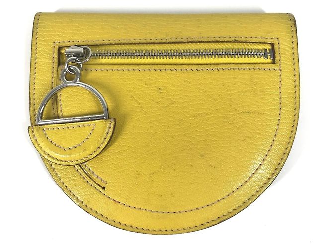 Hermès Hermes In the Loop Compact Wallet Yellow