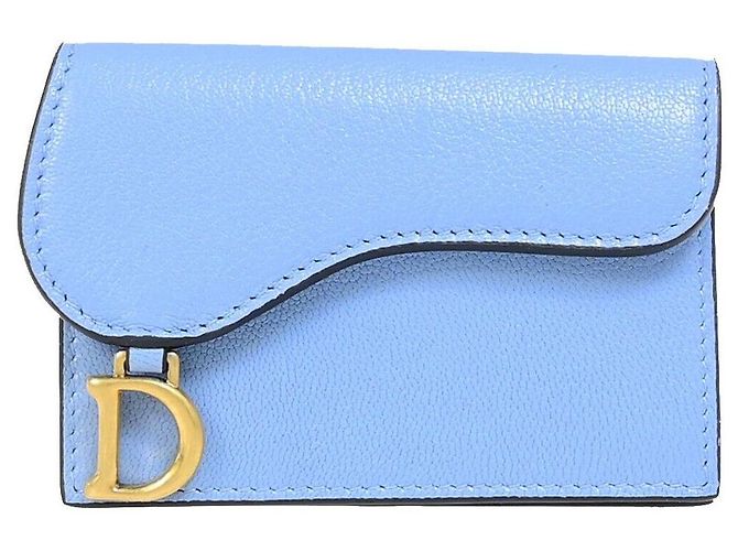 Christian Dior Dior Saddle Leather Blue