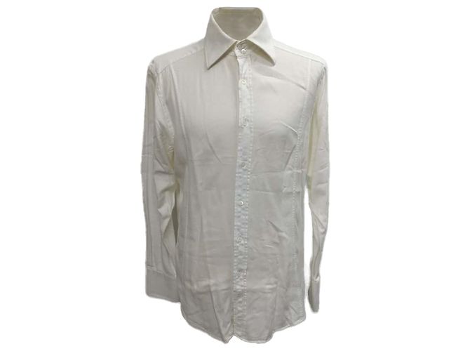 Camicia button down Gucci in cotone bianco 