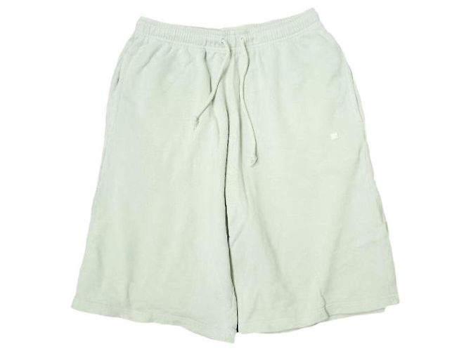 Shorts de algodão Acne Studios Cinza