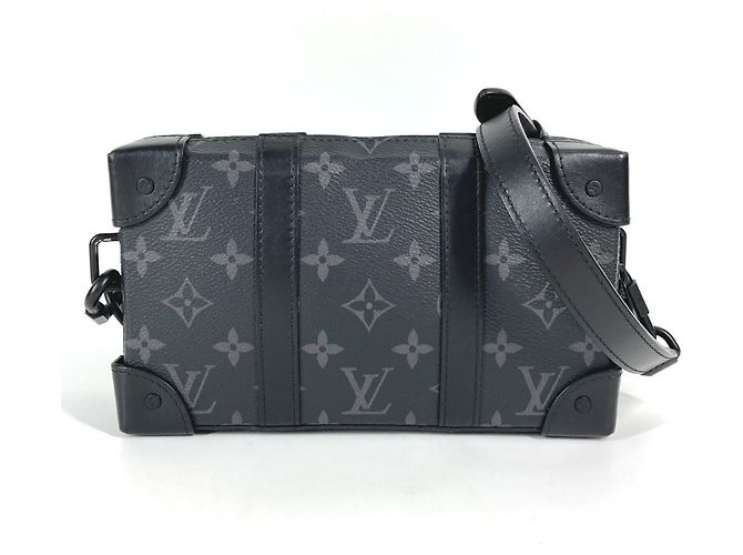 Louis Vuitton Monogram Eclipse Soft Trunk Wallet Black