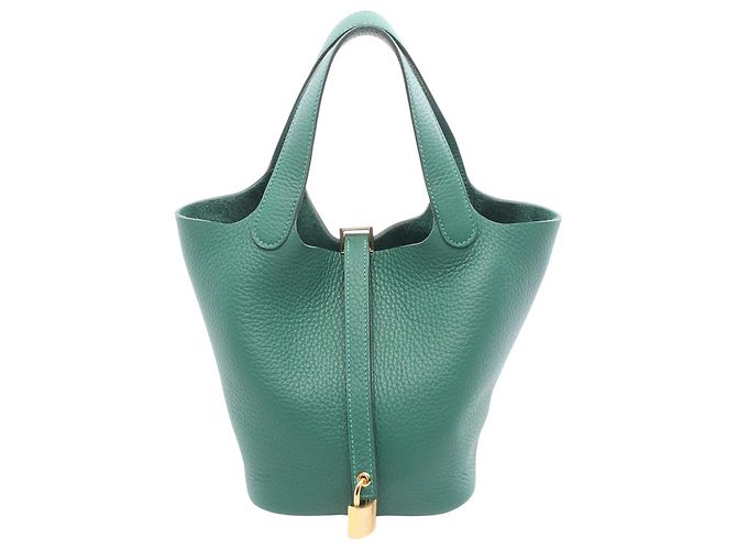 Hermès Picotin Lock 18 en Clemence vert