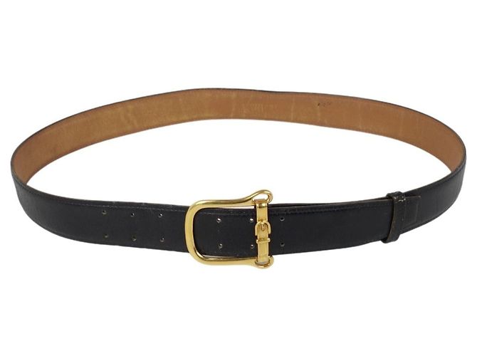 Hermès Hermes Buckle Belt Canvas Black