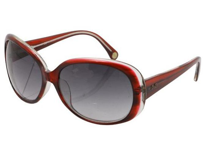 Dolce & Gabbana Willkommensbrille aus rotem Kunststoff