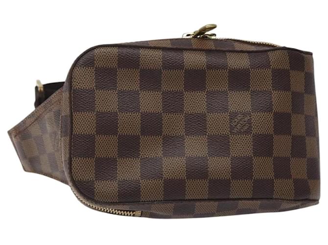 Louis Vuitton Geronimos Waist Bag Damier Brown Cloth  ref.2553027
