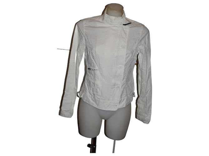 Giacca in cotone Woolrich Bianca S Bianco