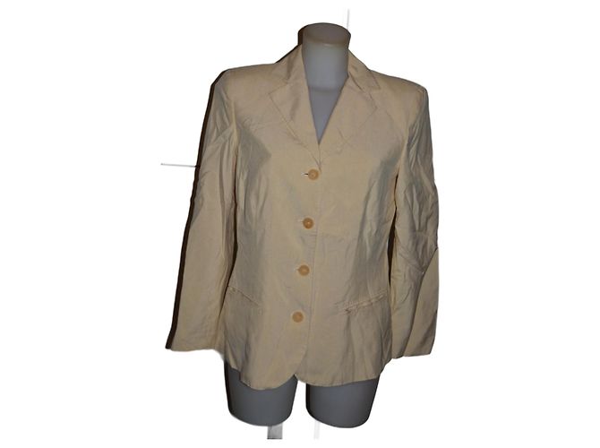 Chaqueta Alberta Ferretti beige