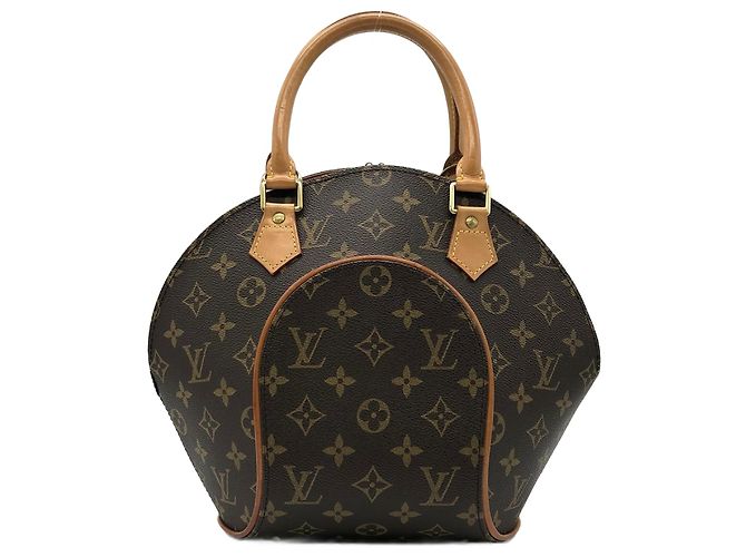 Sac à main Ellipse PM Louis Vuitton Marron Monogramme