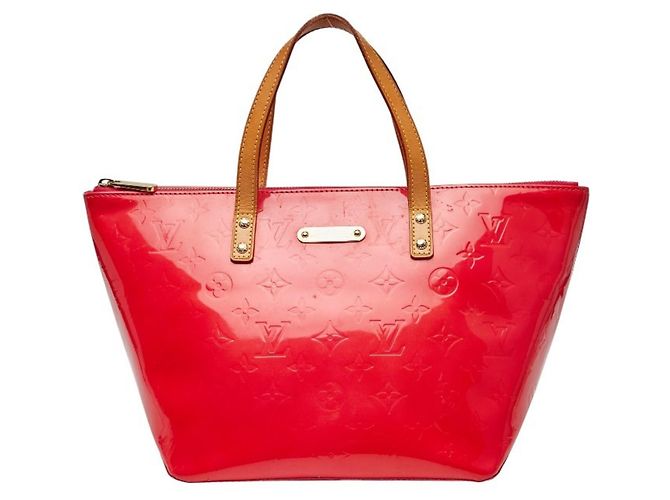 Louis Vuitton Monogram Vernis Bellevue PM Handtasche Pink