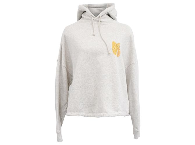Sudadera Mélange Daniel en Algodón Gris de Ba&Sh