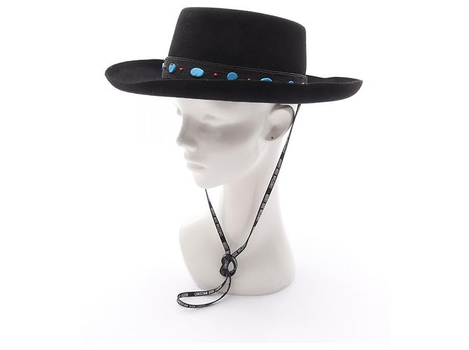Christian Dior Cappello Coniglio Dior Nero 