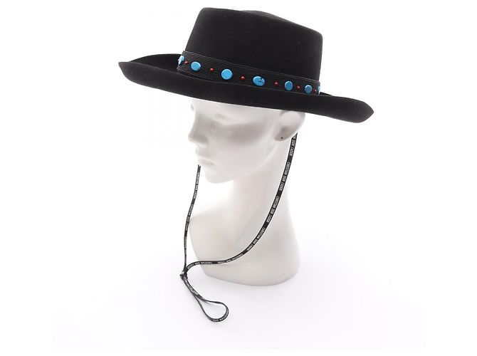 Christian Dior Cappello coniglio Dior Nero