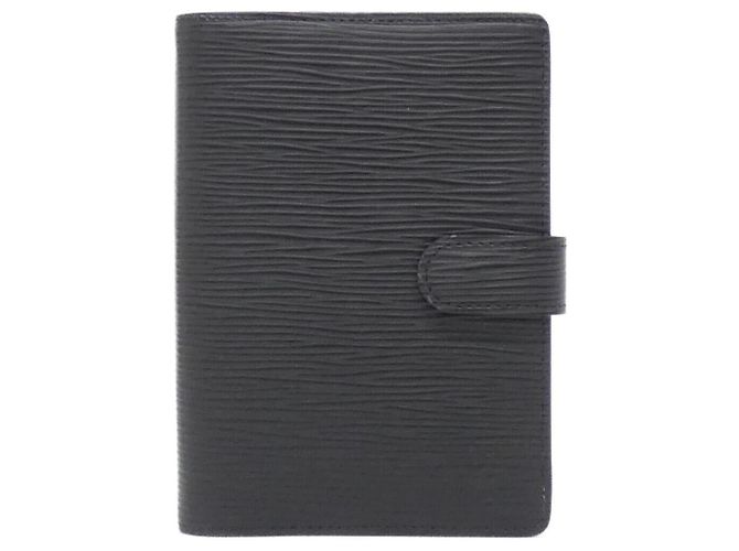 Louis Vuitton Epi Agendas PM Organizer Black