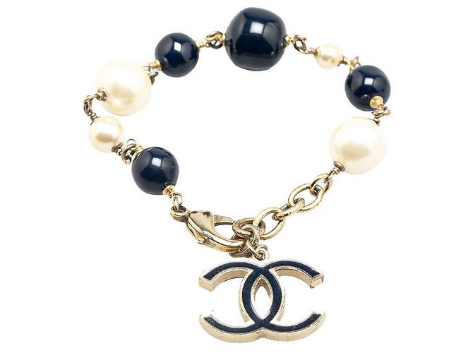 Timeless Pulseira Coco Mark da Chanel Azul