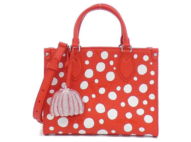 Onthego Bolso On The Go Monogram Empreinte de Louis Vuitton Roja