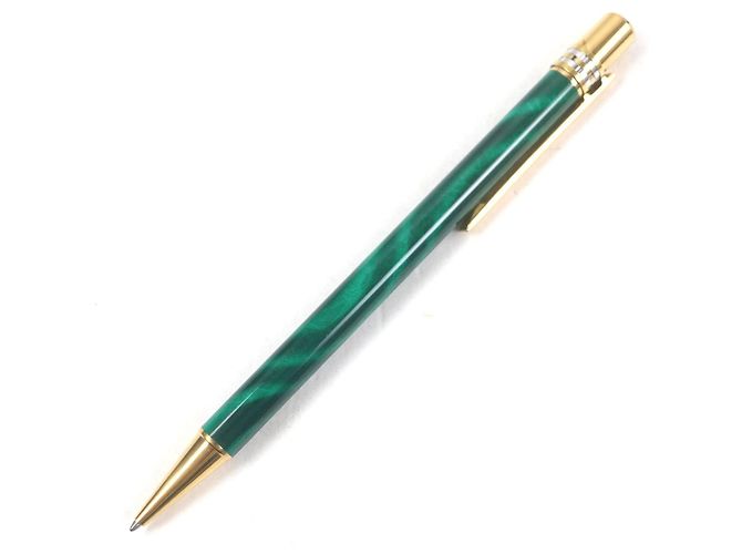 Penna a sfera Panthère di Cartier D'oro Verde