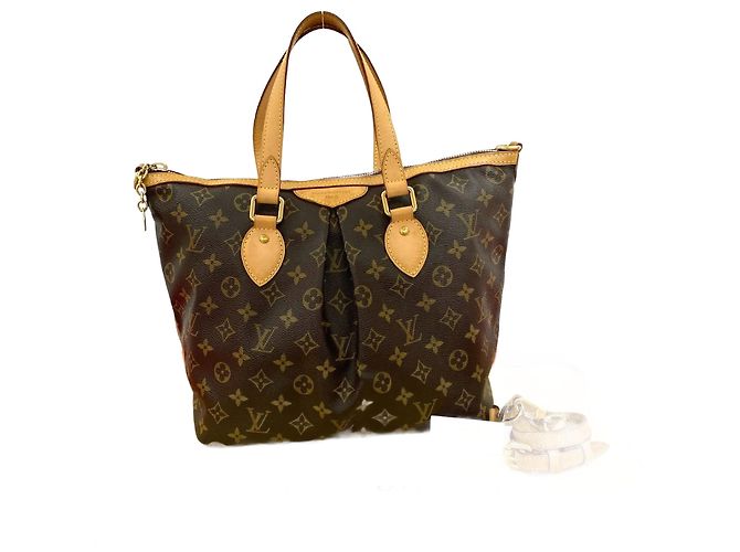 Bolsa 2way Louis Vuitton Palermo Monogram Marrom