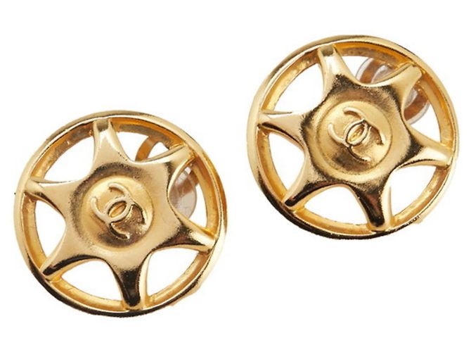 Orecchini Vintage Chanel Coco Mark Star