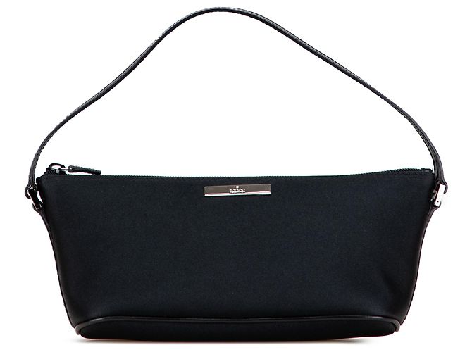 Barca in nylon nero Gucci