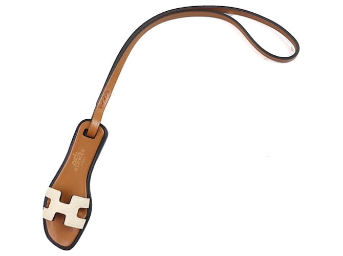 Hermès Hermes Oran Nano Charm Leather Charm Yellow 