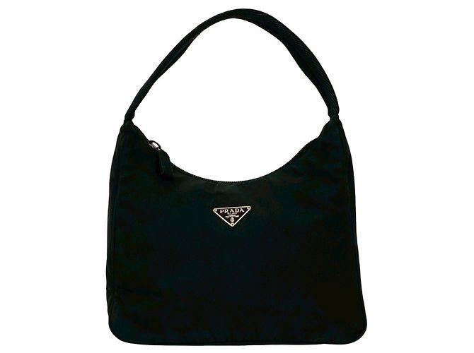 Prada Tessuto Nylon Mini-Handtasche Schwarz