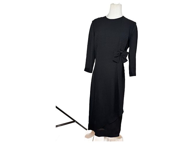 Vintage Givenchy Schwarzes Kleid M
