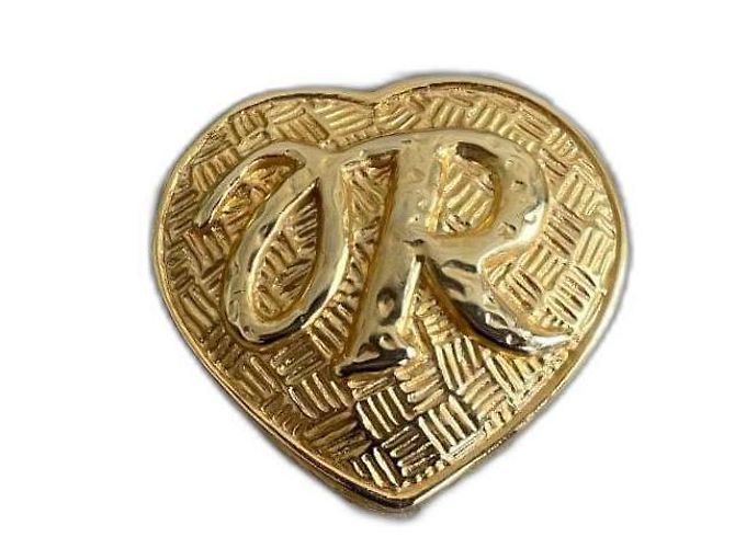 Broche Revillon Cœur Dorée