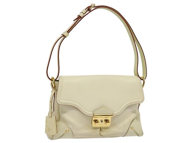 Bolsa de mão em couro Suhali L'Essentiel da Louis Vuitton Branco