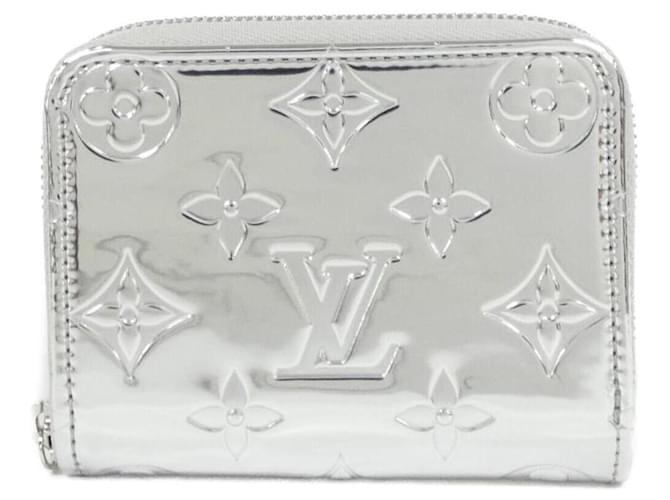 Louis Vuitton Monogram Miroir Zippy Coin Purse Silvery  ref.2559424