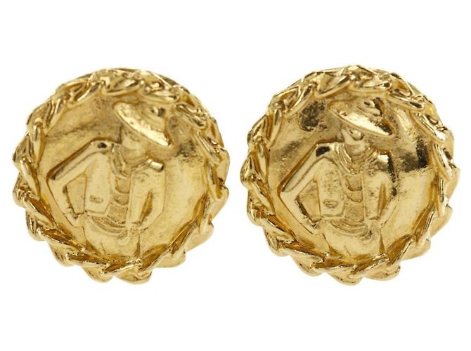 Orecchini a Clip Chanel Coco Mademoiselle D'oro