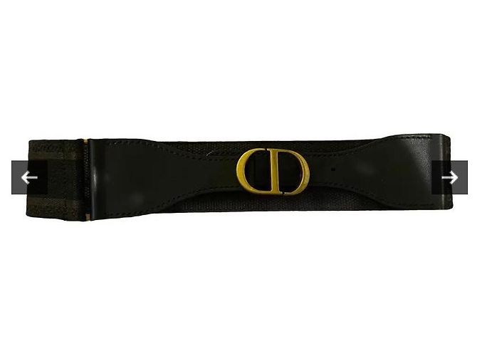 Christian Dior Dior Women's Belt Very Good Condition Black