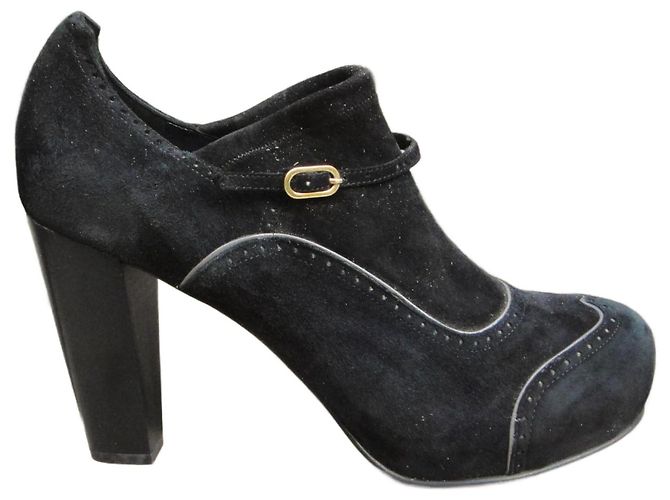 Fratelli Rosseti Bottines Fratelli Rossetti Noires en Daim